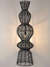 Lustra/Pendul design natural BREENA negru