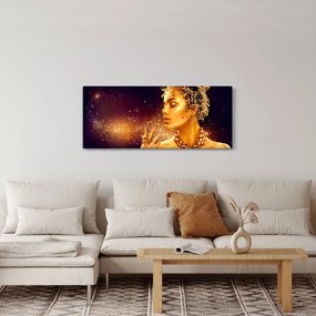 Tablou - Regina de aur (120x50 cm)
