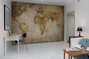 Tapet World Map, Rebel Walls