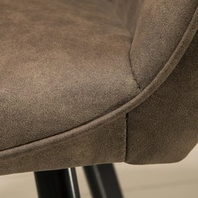 Set de 2 scaune Palermo, taupe A-39343 VC