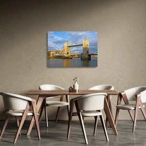 Tablou pe sticlă - Tower Bridge (70x50 cm)