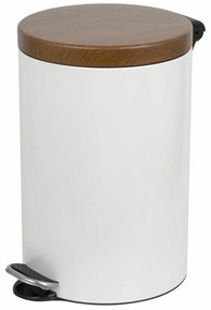 Alda Coș de gunoi cu pedală Sherwood Freedom Fresh12 l, alb, 12 l