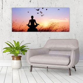 Tablou - Meditații (120x50 cm)