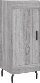 vidaXL Servantă, gri sonoma, 34,5x34x90 cm, lemn compozit