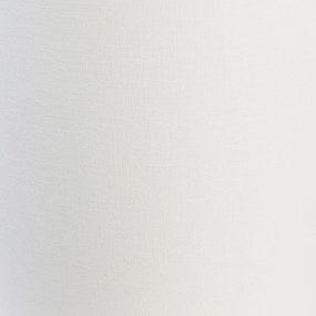 Abajur din stofă alb | 40/40/40