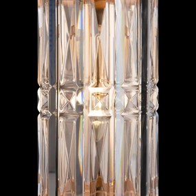 Aplica de perete design neoclasic Facet auriu, 75cm