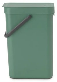 Coș de gunoi pentru colectare separată Brabantia Sort&amp;Go 12L, Verde Brad 1003234