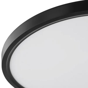 Brilliant - Plafonieră LED cu senzor GALO LED/26W/230V 3000K, Ø 40 cm, negru