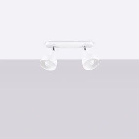 Spot Sollux SL.1314 ELBA 2xE27/15W/230V alb