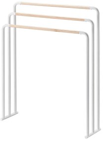 Suport pentru prosoape YAMAZAKI Plane, alb