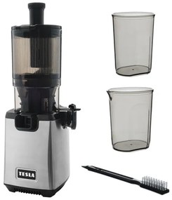 Storcător melcat pentru fructe și legume TESLA Electronics SlowJuicer Deluxe 250W/230V oțel inoxidabil