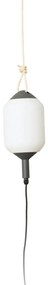 Lampa/Pendul portabil iluminat exterior decorativ SAIGON hole cap R17 gri/alb