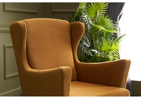 Fotoliu wing galben Lola Brejer – Artie