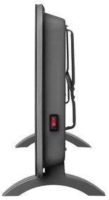 Concept KS4100 - Convector/încălzitor electric inteligent, 1000/2000 W, Wi‑Fi, IP24, gri