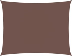 vidaXL Parasolar, maro, 3,5x4,5m, țesătură oxford, dreptunghiular