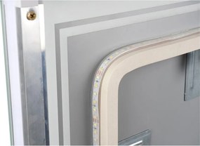 Oglindă de perete cu led 90x70 cm Zenith – Bonami Essentials