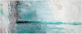 Tablou - pictură abstractă în ulei (120x50 cm)