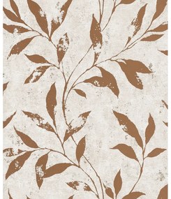 Tapet vlies 10 m x 53 cm Copper Leaves – Vavex