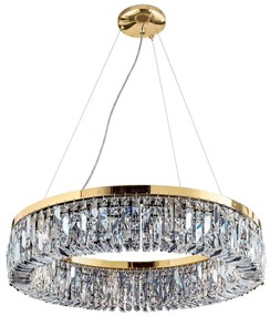 Lustra cristal Schöler design modern de lux Ring 24K 60cm gold plated