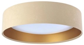 LED Plafonieră GALAXY 1xLED/24W/230V bej/auriu