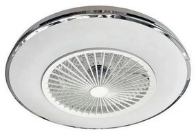 Plafonieră LED cu ventilator OPAL LED/72W/230V + telecomandă