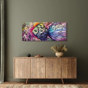 Tablou - Peștișorul colorat (120x50 cm)