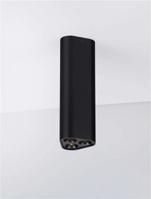Plafoniera LED tip spot ETHO negru/15cm