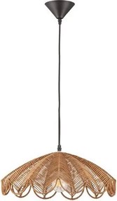 Lustra suspendata stil natural ratan natur FLARE