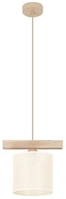 Lustră pe cablu Brilagi FOREST 1xE27/15W/230V pin/maro/crem