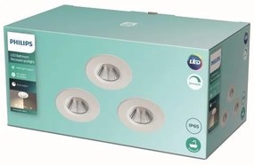 SET 3x corp de iluminat LED pentru baie dimabil LED/5,5W/230V 2700K IP65 Philips