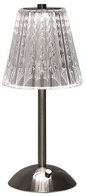 Lampă de birou LED reglabilă, reîncărcabilă, 2,4W, 5V, 3000-6000K, 1800 mAh, cro