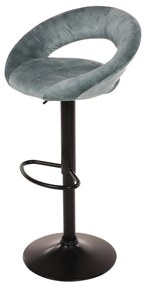 Set de scaune de bar AUB-822 BLUE4, 2 buc.