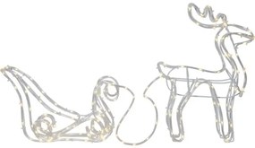 Decorațiune LED de Crăciun de exterior TUBY DEER 158xLED/0,06W/5/230V IP44 Eglo 411447