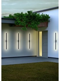 Aplică LED de exterior Redo 90625 REFLEXA LED/24W/230V 3000K IP54 negru