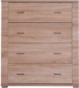 Comoda GRAND tip 11, stejar sonoma, PAL, 93x34x94 cm