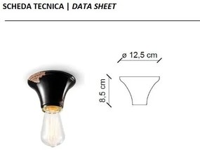 Plafoniera clasica realizata manual din ceramica TRIESTE