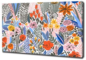 Imprimare tablou canvas Model floral