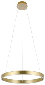 Eglo 33484 - Pendul suspendat ALCAZABA LED, 2 x 18W, 230V, 3000K, Ø55 cm, auriu