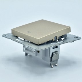 Intrerupator cruce, 10A, IP20, Bronz, Panasonic Arkedia Slim / Karre Plus
