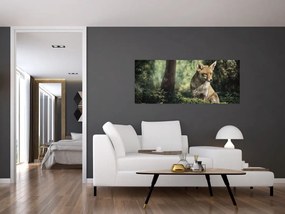 Tablou cu vulpe (120x50 cm)