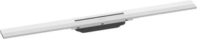 Capac pentru rigola de dus Hansgrohe RainDrain Flex 80 cm alb mat ajustabila