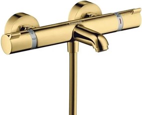 Baterie cada - dus termostatata Hansgrohe Ecostat Comfort auriu lucios