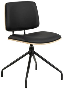 Scaun de dining negru Owen – Actona