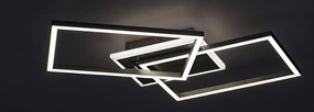 Plafoniera LED moderna Athelstan argintiu