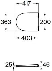 Vas WC pe pardoseala complet Roca Ona Rimless 37x60 cm evacuare orizontala sau verticala lipit de perete negru mat