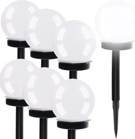 Gardlov Set de lămpi solare de grădină - globuri - 6 buc.