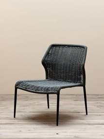 Scaun exterior gri Lounge Triana