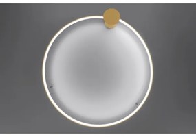 Thoro TH.223 - Plafonieră LED RIO, 30W, 230V, CRI 98, 4000K, Ø 55 cm, auriu