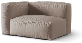 Modul pentru canapea modulară bej (cu colț pe partea stângă ) Martina – Micadoni Home