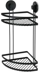 Raft de colț pentru baie Bathroom Solutions, 2etajere, 25 x 18 x 37 cm